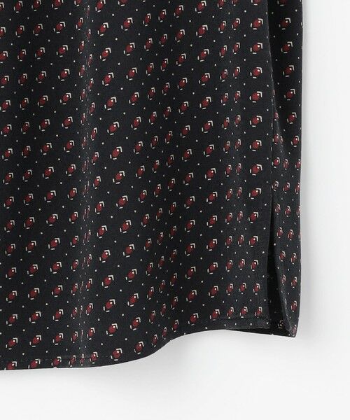 L size ONWARD(大きいサイズ) / エルサイズオンワード シャツ・ブラウス | スエード幾何プリント ブラウス | 詳細13