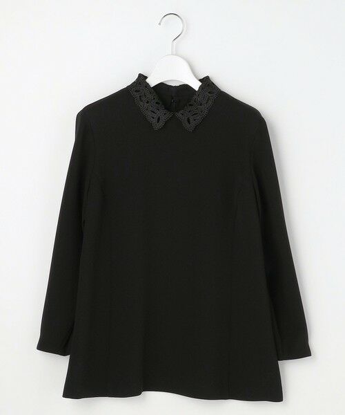 L size ONWARD(大きいサイズ) / エルサイズオンワード シャツ・ブラウス | 【セットアップ対応・2way】セラテリーダブルクロス ブラウス | 詳細6