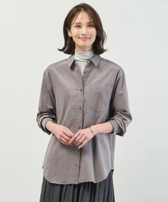 L size ONWARD(大きいサイズ) / エルサイズオンワード シャツ・ブラウス | スプリングシャツコール コーデュロイ シャツ