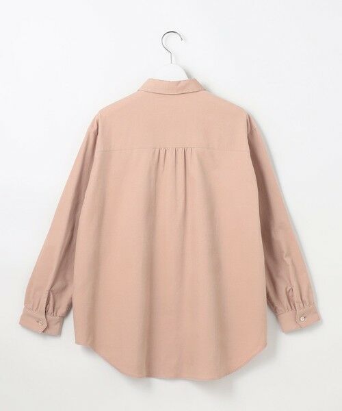 L size ONWARD(大きいサイズ) / エルサイズオンワード シャツ・ブラウス | スプリングシャツコール コーデュロイ シャツ | 詳細8