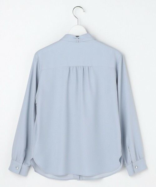 L size ONWARD(大きいサイズ) / エルサイズオンワード シャツ・ブラウス | ヌーディスバックサテン ブラウス | 詳細12