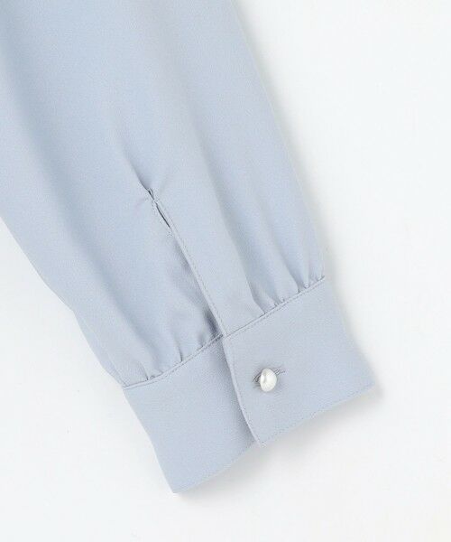 L size ONWARD(大きいサイズ) / エルサイズオンワード シャツ・ブラウス | ヌーディスバックサテン ブラウス | 詳細14