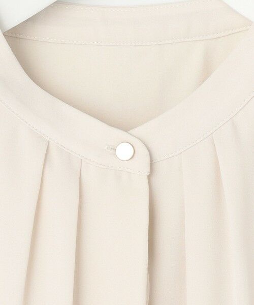 L size ONWARD(大きいサイズ) / エルサイズオンワード シャツ・ブラウス | 【裏起毛】エニポカ バンドカラー ブラウス | 詳細7