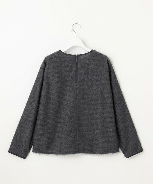 L size ONWARD(大きいサイズ) / エルサイズオンワード シャツ・ブラウス | 【カタログ掲載】ループカットジャカードプルオーバー ブラウス | 詳細10