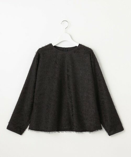 L size ONWARD(大きいサイズ) / エルサイズオンワード シャツ・ブラウス | 【カタログ掲載】ループカットジャカードプルオーバー ブラウス | 詳細17