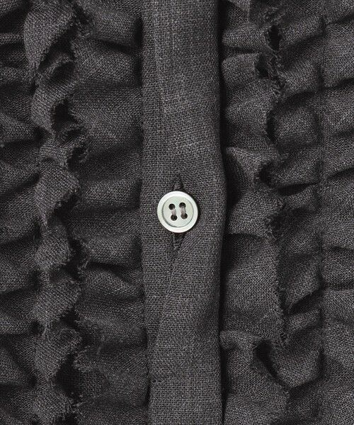 L size ONWARD(大きいサイズ) / エルサイズオンワード シャツ・ブラウス | 【VERY11月号掲載/洗える】TWボイル フリルディテール ブラウス | 詳細10