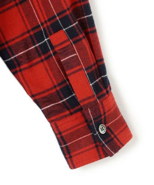 L size ONWARD(大きいサイズ) / エルサイズオンワード シャツ・ブラウス | 【洗える】ブラッシュド ビエラチェック シャツ | 詳細16