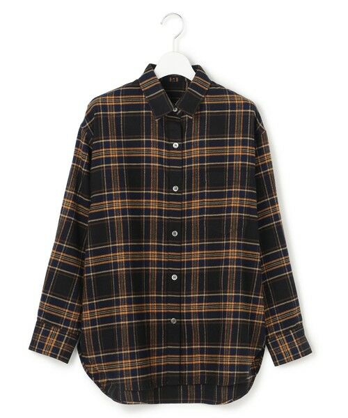 L size ONWARD(大きいサイズ) / エルサイズオンワード シャツ・ブラウス | 【洗える】ブラッシュド ビエラチェック シャツ | 詳細30