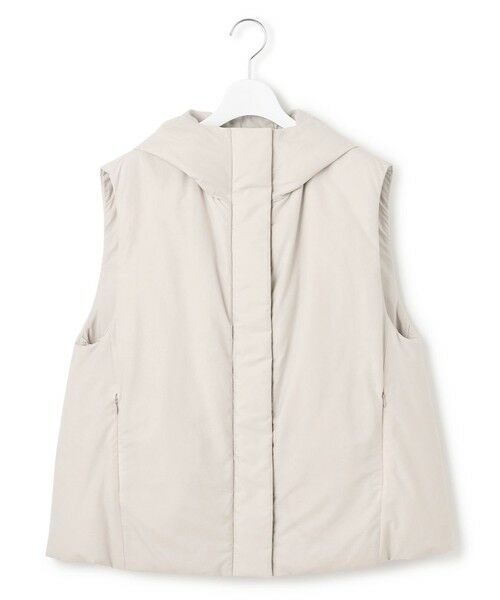 L size ONWARD(大きいサイズ) / エルサイズオンワード ダウンジャケット・ベスト | 【撥水加工】ADSダウン フーデット ベスト | 詳細6