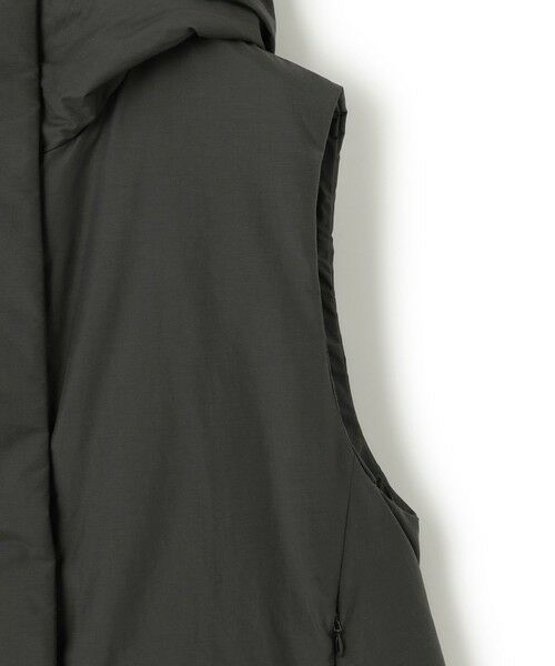 L size ONWARD(大きいサイズ) / エルサイズオンワード ダウンジャケット・ベスト | 【撥水加工】ADSダウン フーデット ベスト | 詳細12