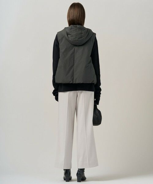 L size ONWARD(大きいサイズ) / エルサイズオンワード ダウンジャケット・ベスト | 【撥水加工】ADSダウン フーデット ベスト | 詳細9