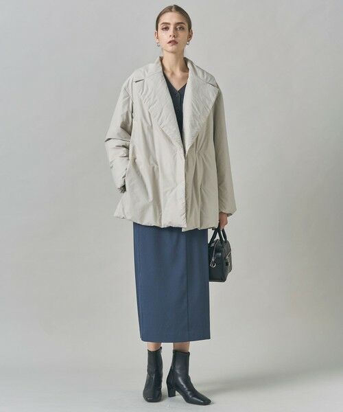 L size ONWARD(大きいサイズ) / エルサイズオンワード ダウンジャケット・ベスト | 【撥水加工】ADSダウン Pコート | 詳細2