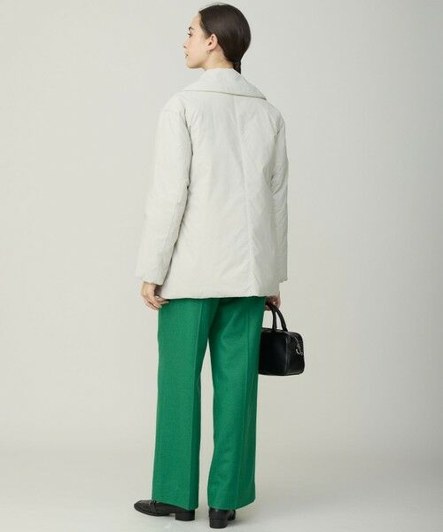 L size ONWARD(大きいサイズ) / エルサイズオンワード ダウンジャケット・ベスト | 【撥水加工】ADSダウン Pコート | 詳細3