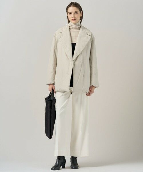 L size ONWARD(大きいサイズ) / エルサイズオンワード ダウンジャケット・ベスト | 【撥水加工】ADSダウン Pコート | 詳細5