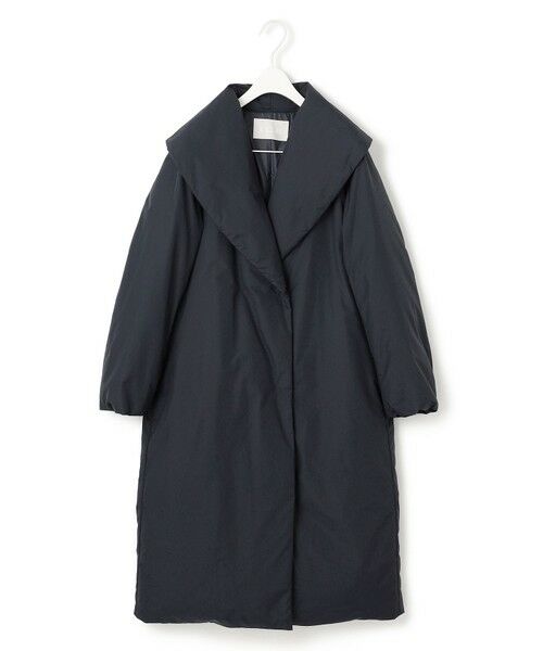 L size ONWARD(大きいサイズ) / エルサイズオンワード ダウンジャケット・ベスト | 【撥水加工】ADS ダウン ショールカラーロングコート | 詳細8