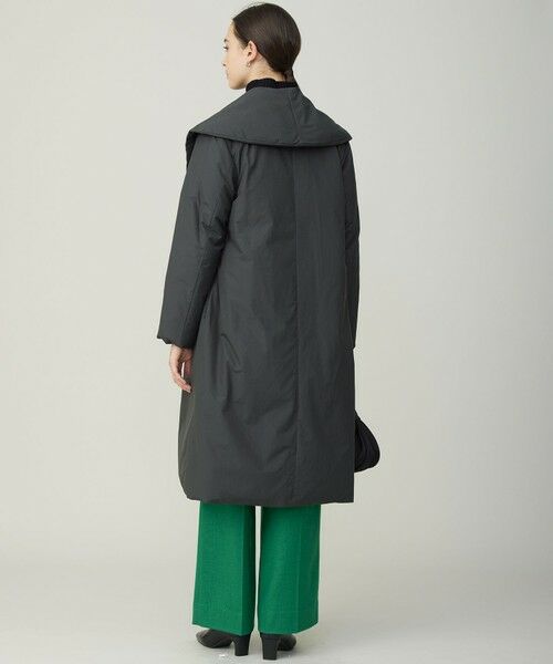 L size ONWARD(大きいサイズ) / エルサイズオンワード ダウンジャケット・ベスト | 【撥水加工】ADS ダウン ショールカラーロングコート | 詳細21