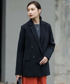 L size ONWARD(大きいサイズ) / エルサイズオンワード テーラードジャケット | パデットライトジャケット