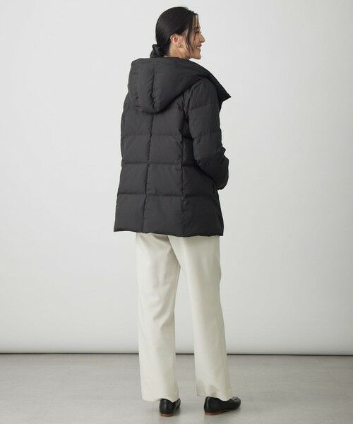 L size ONWARD(大きいサイズ) / エルサイズオンワード ダウンジャケット・ベスト | 【洗える・2way】タフタダウン ミドル丈 コート | 詳細21