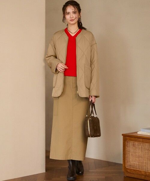 L size ONWARD(大きいサイズ) / エルサイズオンワード その他アウター | 【SLOW/一部店舗限定】中綿 パデットアウター | 詳細11