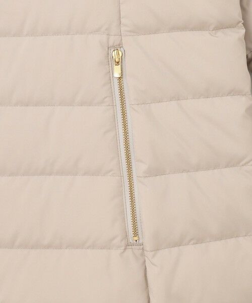 L size ONWARD(大きいサイズ) / エルサイズオンワード ダウンジャケット・ベスト | 【2WAY】ノーカラーミドル ダウン | 詳細10