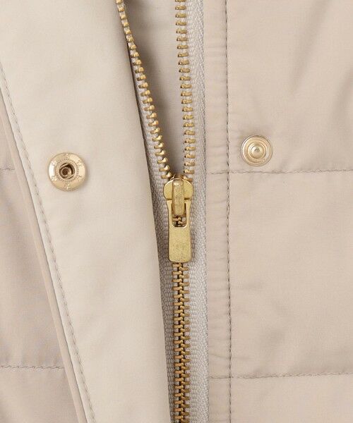 L size ONWARD(大きいサイズ) / エルサイズオンワード ダウンジャケット・ベスト | 【2WAY】ノーカラーミドル ダウン | 詳細11