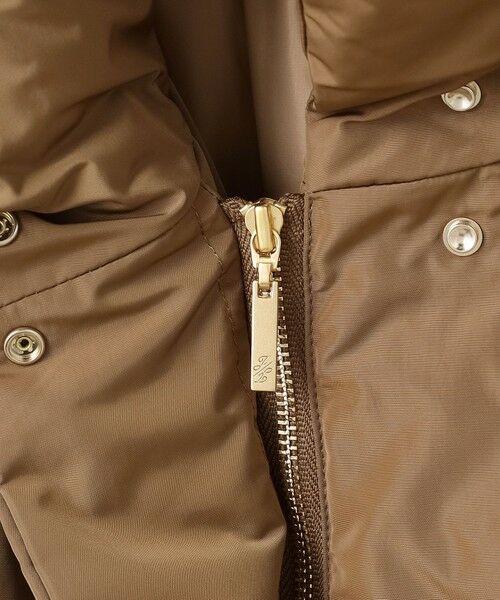 L size ONWARD(大きいサイズ) / エルサイズオンワード ダウンジャケット・ベスト | 【17号サイズまで展開・カタログ掲載】マイクロタッサーダウンスタンドカラー コート | 詳細9