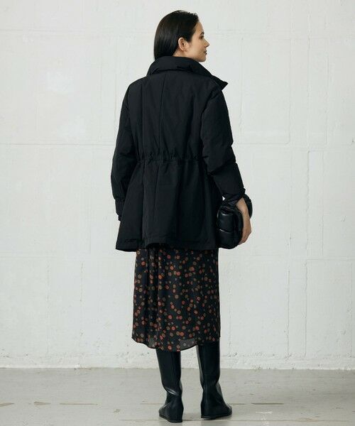 L size ONWARD(大きいサイズ) / エルサイズオンワード ダウンジャケット・ベスト | 【17号サイズまで展開・カタログ掲載】マイクロタッサーダウンスタンドカラー コート | 詳細23