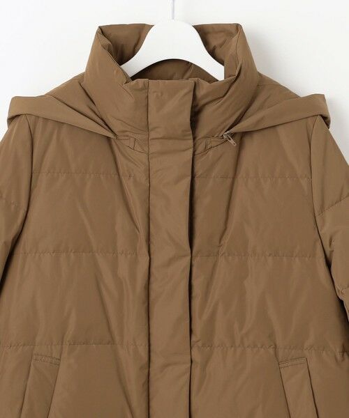 L size ONWARD(大きいサイズ) / エルサイズオンワード ダウンジャケット・ベスト | 【17号サイズまで展開・WEB限定カラーあり・SHIHOさん着用】マイクロタッサーダウン コート | 詳細12