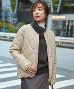 L size ONWARD(大きいサイズ) / エルサイズオンワード ダウンジャケット・ベスト | 中綿パディング コンパクト アウター