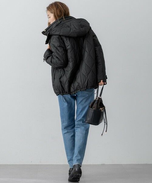 L size ONWARD(大きいサイズ) / エルサイズオンワード ダウンジャケット・ベスト | 中綿パディング フード2WAY アウター | 詳細8