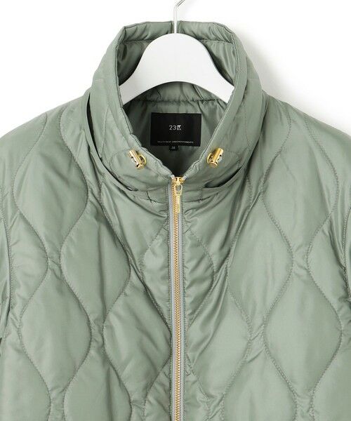 L size ONWARD(大きいサイズ) / エルサイズオンワード ダウンジャケット・ベスト | 中綿パディング フード2WAY アウター | 詳細25