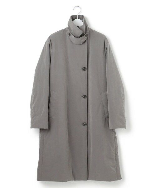 L size ONWARD(大きいサイズ) / エルサイズオンワード ダウンジャケット・ベスト | 【洗える】LIMONTA ステンカラー ライトアウター | 詳細4