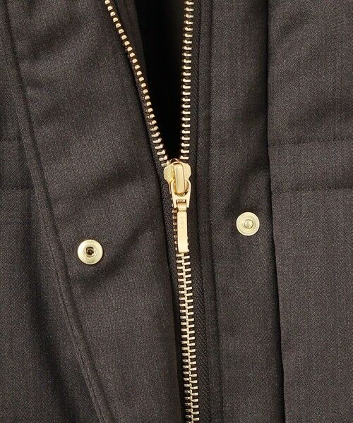 L size ONWARD(大きいサイズ) / エルサイズオンワード ダウンジャケット・ベスト | 【撥水加工】ブライトウール ロングダウンコート | 詳細12