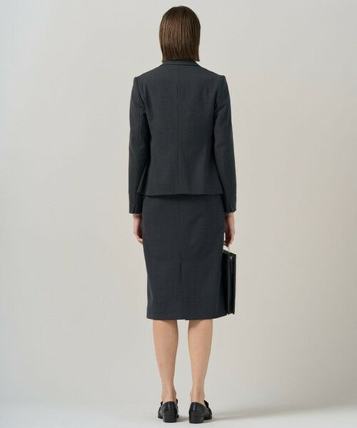 L size ONWARD(大きいサイズ) / エルサイズオンワード その他アウター | 【UVカット・洗える】ウール2WAYストレッチ テーラードジャケット | 詳細5