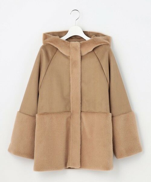 L size ONWARD(大きいサイズ) / エルサイズオンワード その他アウター | Luxuryフェイクムートン コート | 詳細10