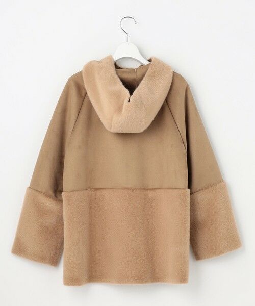 L size ONWARD(大きいサイズ) / エルサイズオンワード その他アウター | Luxuryフェイクムートン コート | 詳細11