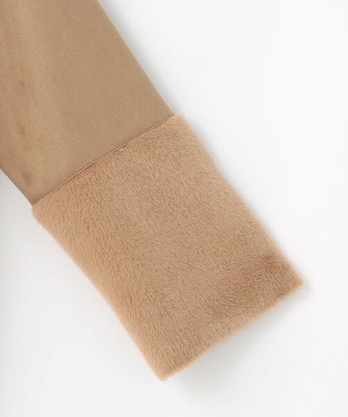 L size ONWARD(大きいサイズ) / エルサイズオンワード その他アウター | Luxuryフェイクムートン コート | 詳細14