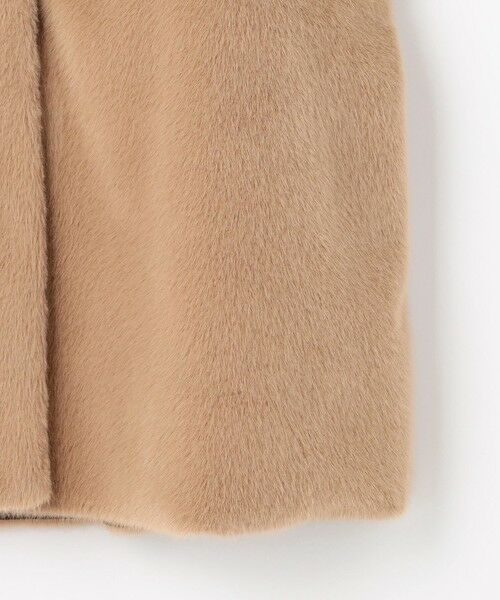 L size ONWARD(大きいサイズ) / エルサイズオンワード その他アウター | Luxuryフェイクムートン コート | 詳細15