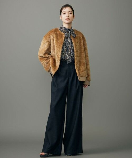 L size ONWARD(大きいサイズ) / エルサイズオンワード その他アウター | 【カタログ掲載】ファー アウター | 詳細3