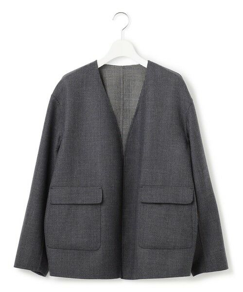 L size ONWARD(大きいサイズ) / エルサイズオンワード その他アウター | TWリバーシブル アウター | 詳細6