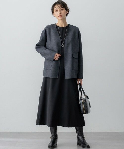 L size ONWARD(大きいサイズ) / エルサイズオンワード その他アウター | TWリバーシブル アウター | 詳細4