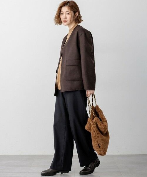 L size ONWARD(大きいサイズ) / エルサイズオンワード その他アウター | TWリバーシブル アウター | 詳細20