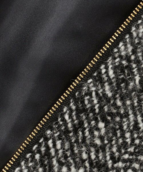 L size ONWARD(大きいサイズ) / エルサイズオンワード ブルゾン | 【STORY11月掲載】BALLI ヘリンボーンツイード ノーカラー ブルゾン | 詳細9