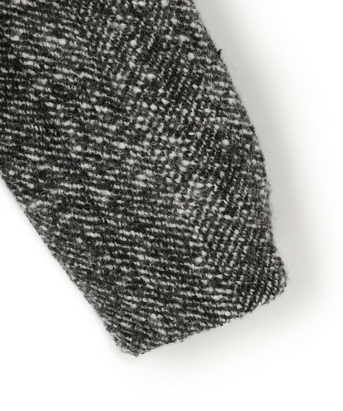 L size ONWARD(大きいサイズ) / エルサイズオンワード ブルゾン | 【STORY11月掲載】BALLI ヘリンボーンツイード ノーカラー ブルゾン | 詳細7