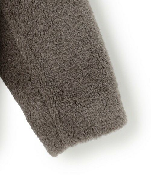 L size ONWARD(大きいサイズ) / エルサイズオンワード その他アウター | 【CanCam11月号掲載】ECOPELテディボア ダブルフロント アウター | 詳細7