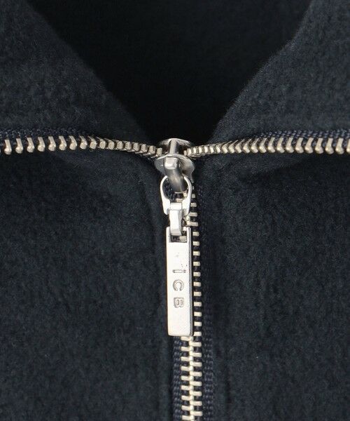 L size ONWARD(大きいサイズ) / エルサイズオンワード カットソー | 【洗える】 トスカーナフリース ハーフジッププルオーバー | 詳細9