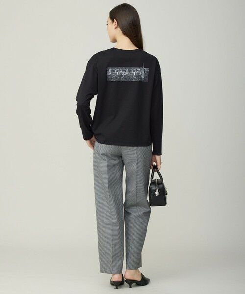 L size ONWARD(大きいサイズ) / エルサイズオンワード カットソー | 【30th ANNIVERSARY】 TOKYOフォトプリント ロングスリーブTシャツ | 詳細2