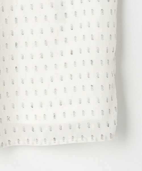 L size ONWARD(大きいサイズ) / エルサイズオンワード カットソー | カットジャカードプリント カットソー | 詳細8