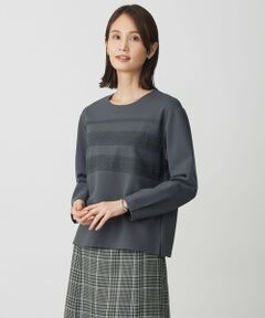 L size ONWARD(大きいサイズ) / エルサイズオンワード カットソー | アモーレポンチ レース カットソー