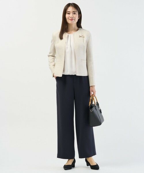 L size ONWARD(大きいサイズ) / エルサイズオンワード カットソー | プルエラツイル カットソー | 詳細10